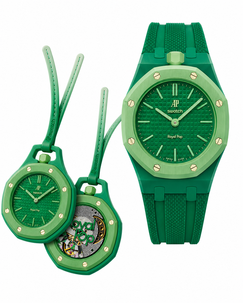 Royal Pop + Bracelet Royal Pop Silicone Green Studio