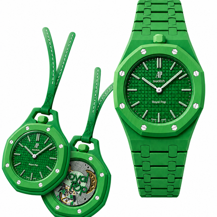 Royal Pop + Bracelet Royal Pop Bioceramic Green Studio