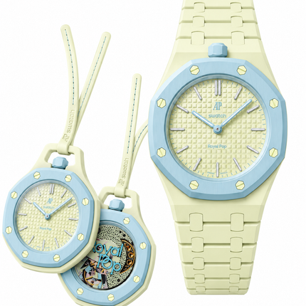 Royal Pop + Bracelet Royal Pop Bioceramic Vert Pastel