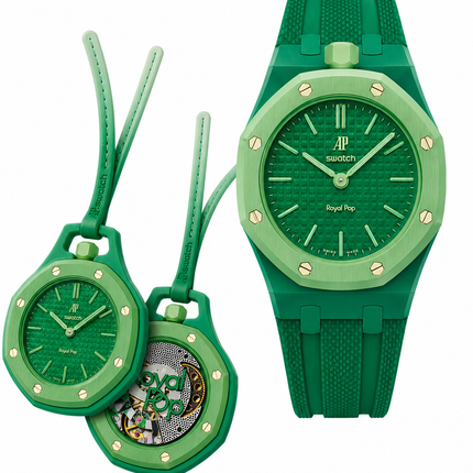 Royal Pop + Bracelet Royal Pop Silicone Green Studio