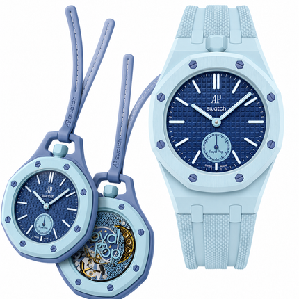 Royal Pop + Bracelet Royal Pop Silicone Bleu Ice