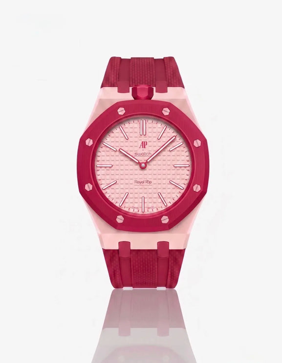 Bracelet Royal Pop Silicone Otto Rosso 2