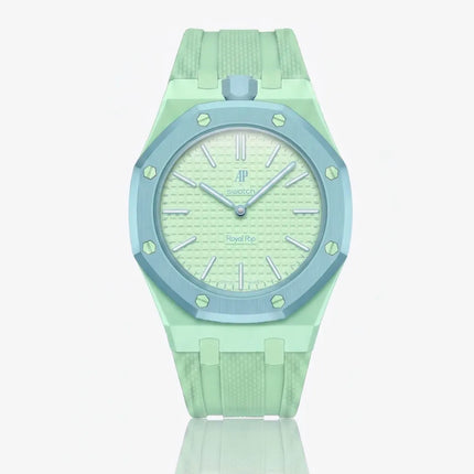 Bracelet Royal Pop Silicone Vert Pastel