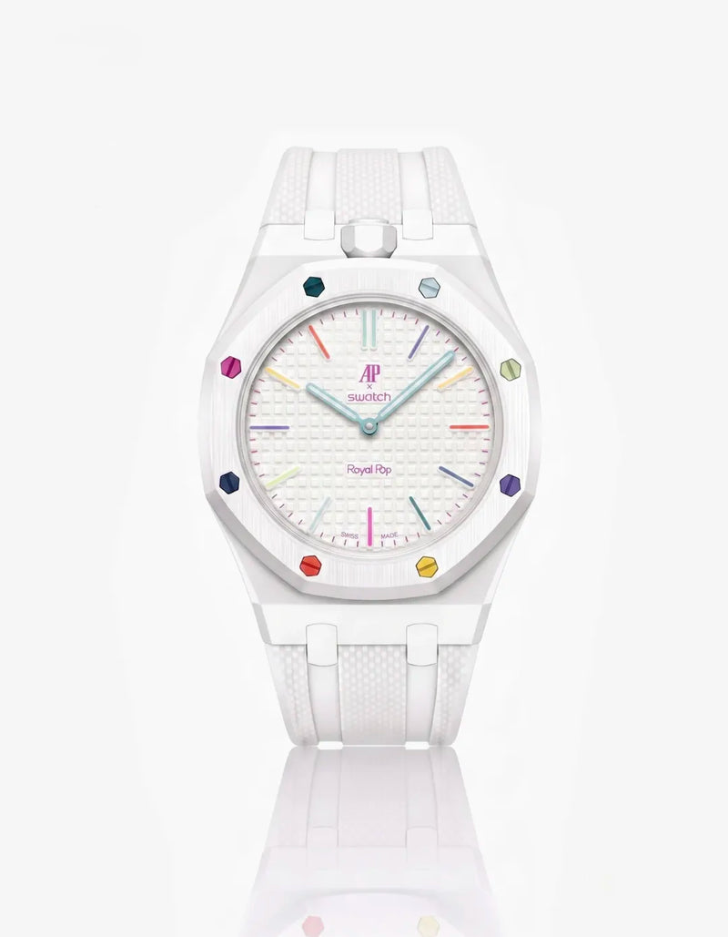Bracelet Royal Pop Silicone Blanc Signature